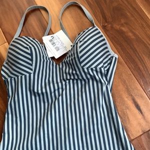 LaPerla Sailor Stripes Padded Swimsuit Sz.6